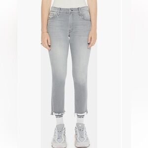 MOTHER The Insider Crop Step Fray